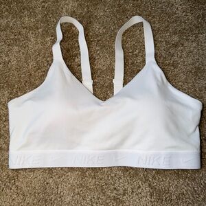 Nike Women's White Sports Bra